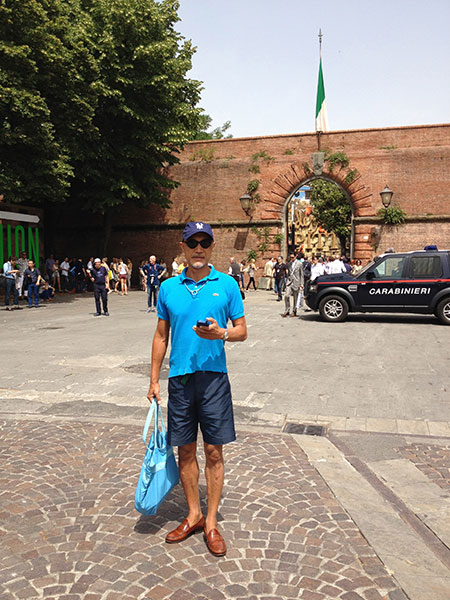 ピッティ2日め入り口